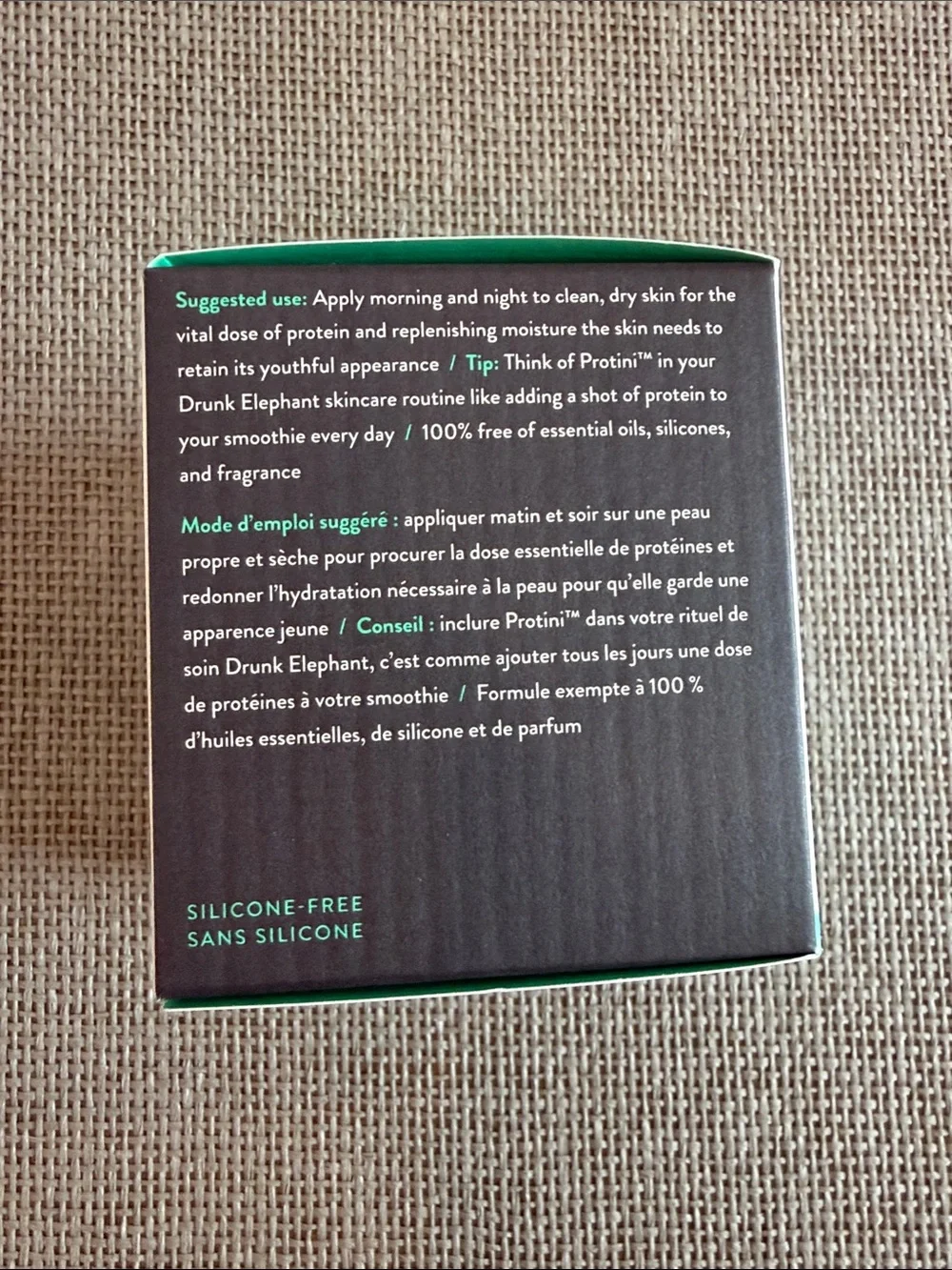 Drunk Elephant daily moisturizer